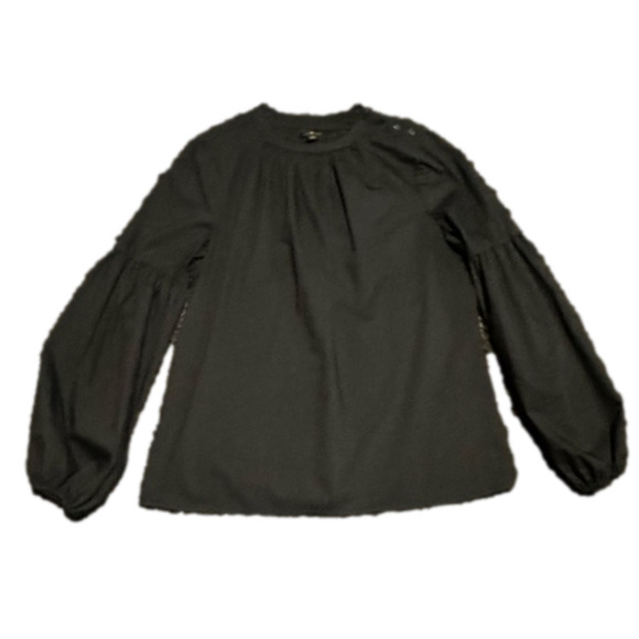 Worthington Black Size Large Blouse - Picture 1 of 3
